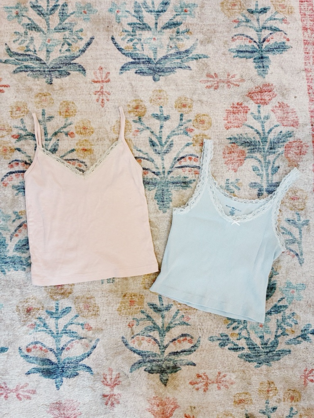 Brandy Melville Lace-Trim Camisole Tank Top Bundle